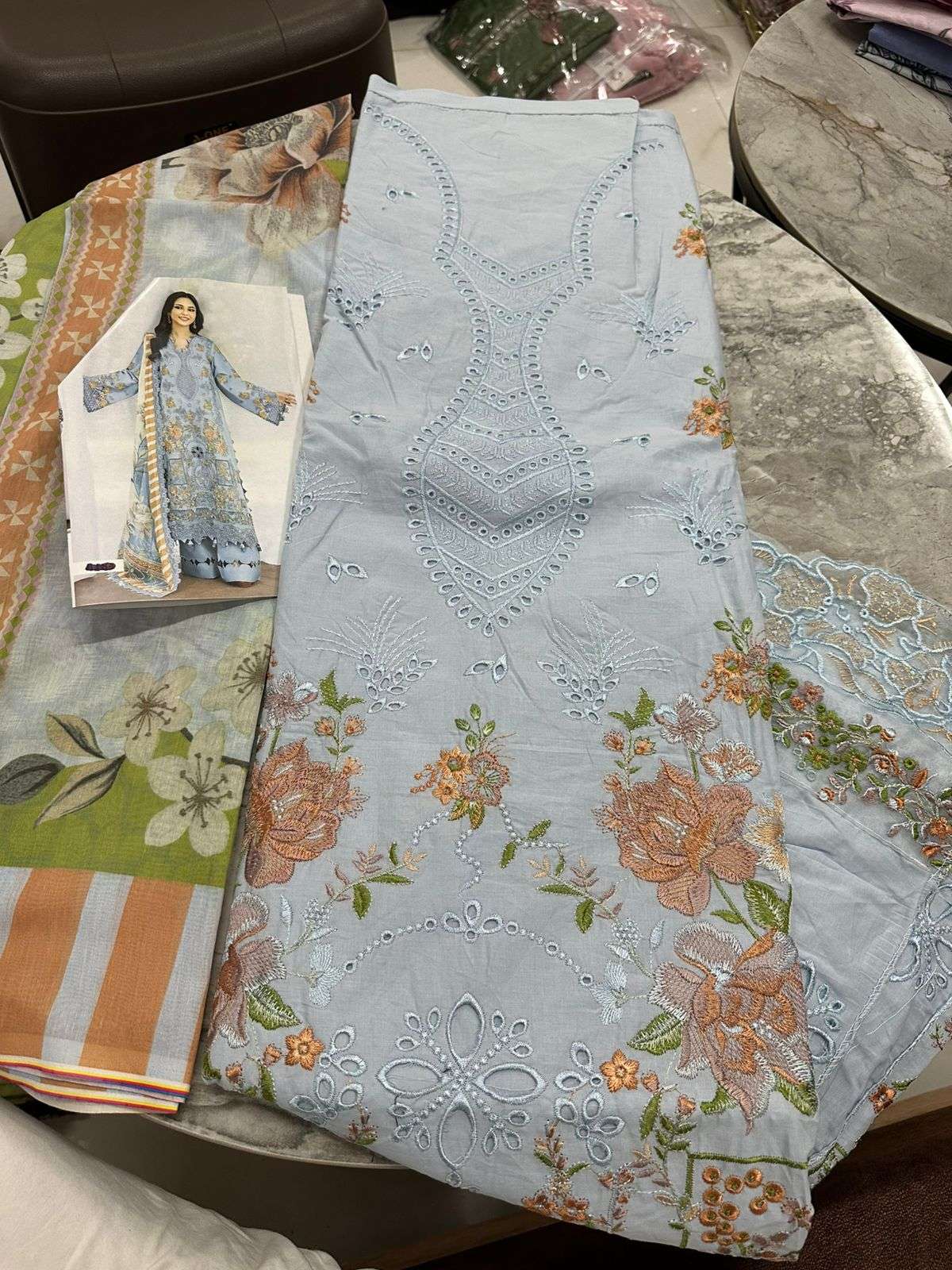 Falah Premium Cotton Collection Code - 26039 By Falah Designer Suits